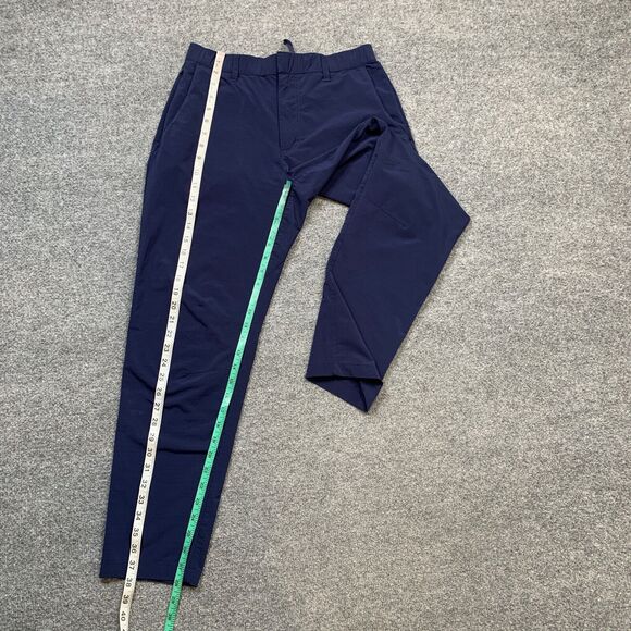 Fabletics Pants Mens S Small Navy The Only Drawstring Lightweight Performance - Picture 10 of 15